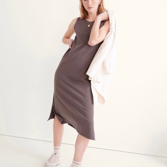 Madewell Tank Midi Dress - Picture 1 of 6